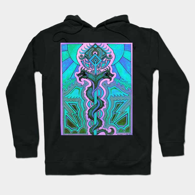 Kundalini Staff 06 Hoodie by Boogie 72